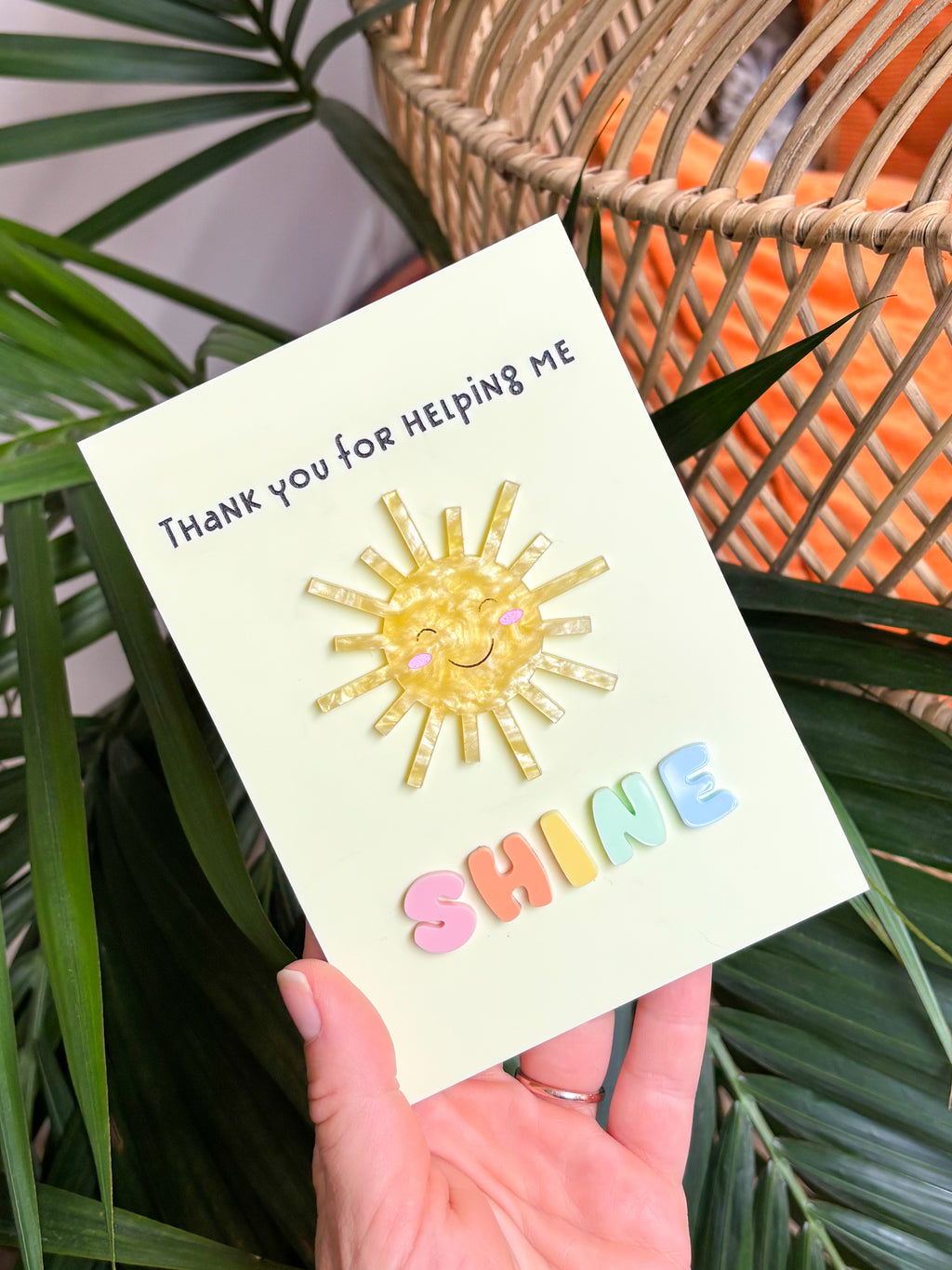 Teacher Gift – Helping Me Shine (fully gift wrapped)