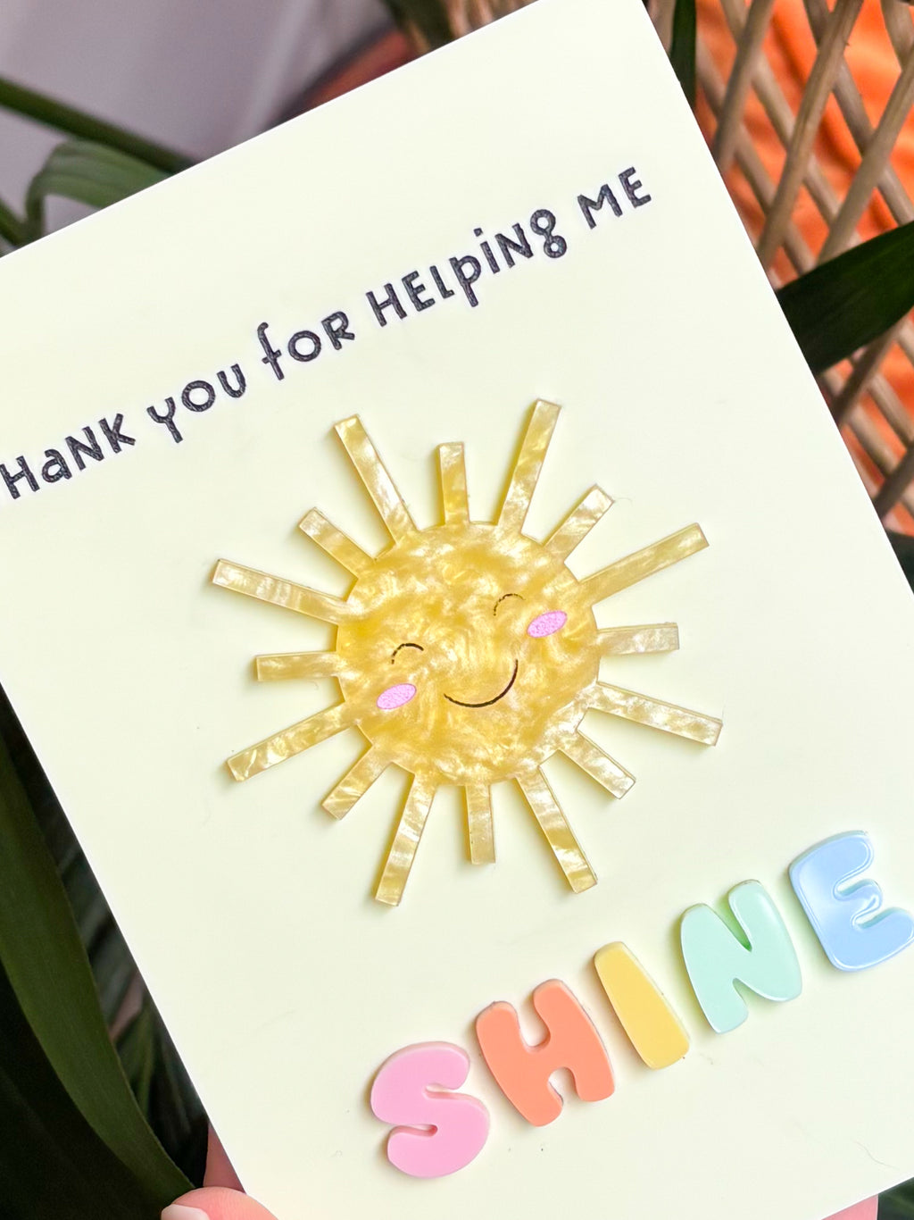 Teacher Gift – Helping Me Shine (fully gift wrapped)