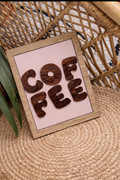 Coffee Acrylic Wall Decor | Aesthetic Coffee Bar Sign | Kitchen Coffee Station Decor