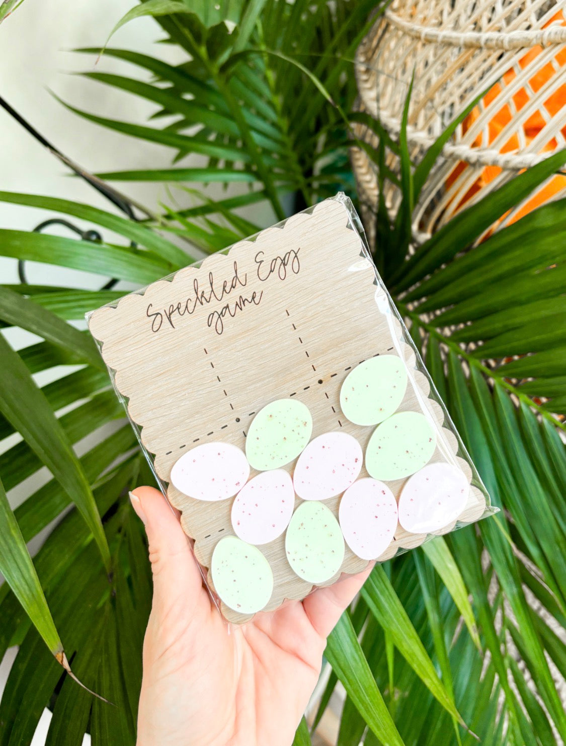 Speckled Egg Game – Wooden Easter Activity