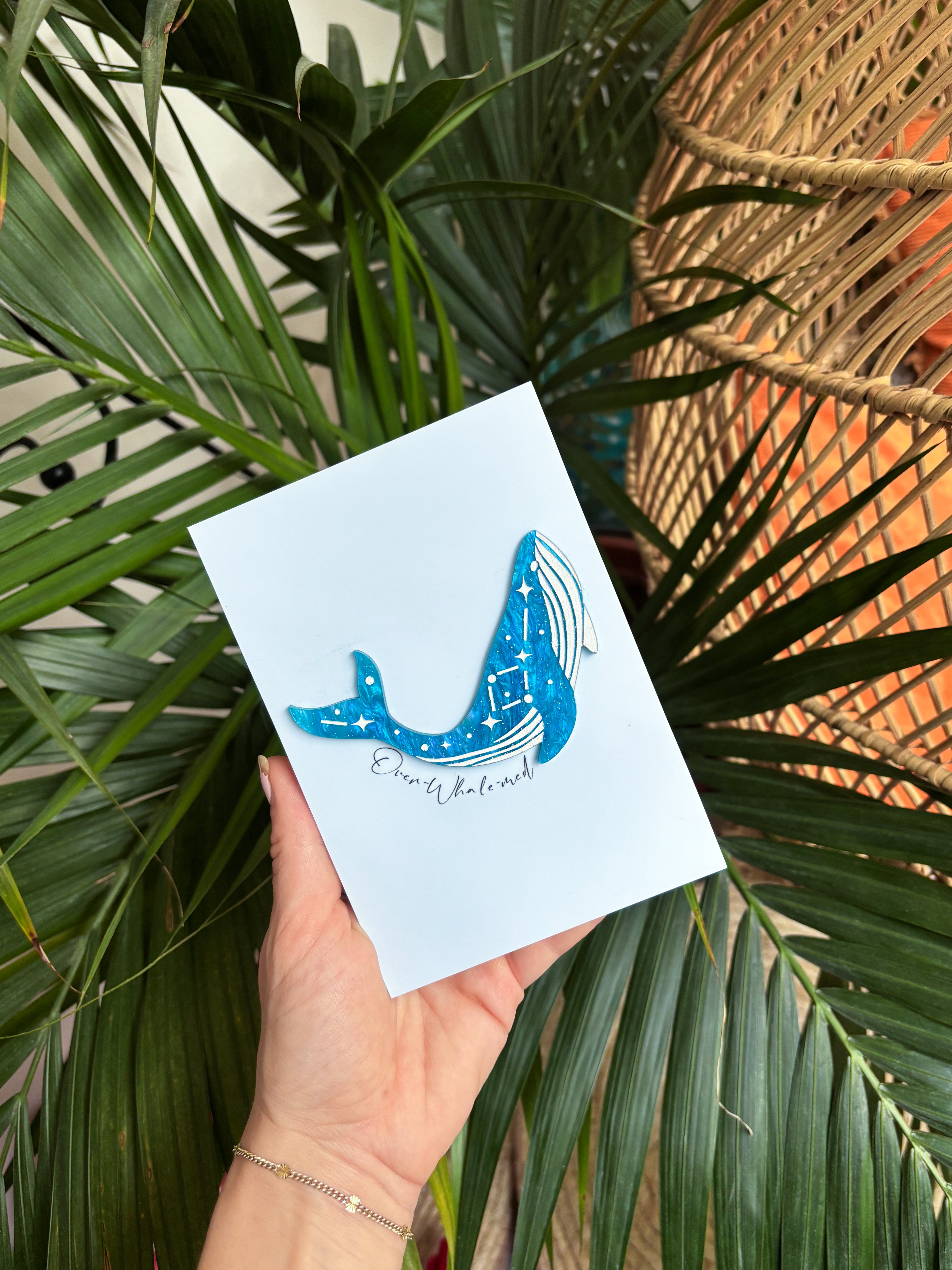 Whale Acrylic Print Acrylic Wall Art 🐋