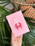 Oh Crab! Acrylic Print