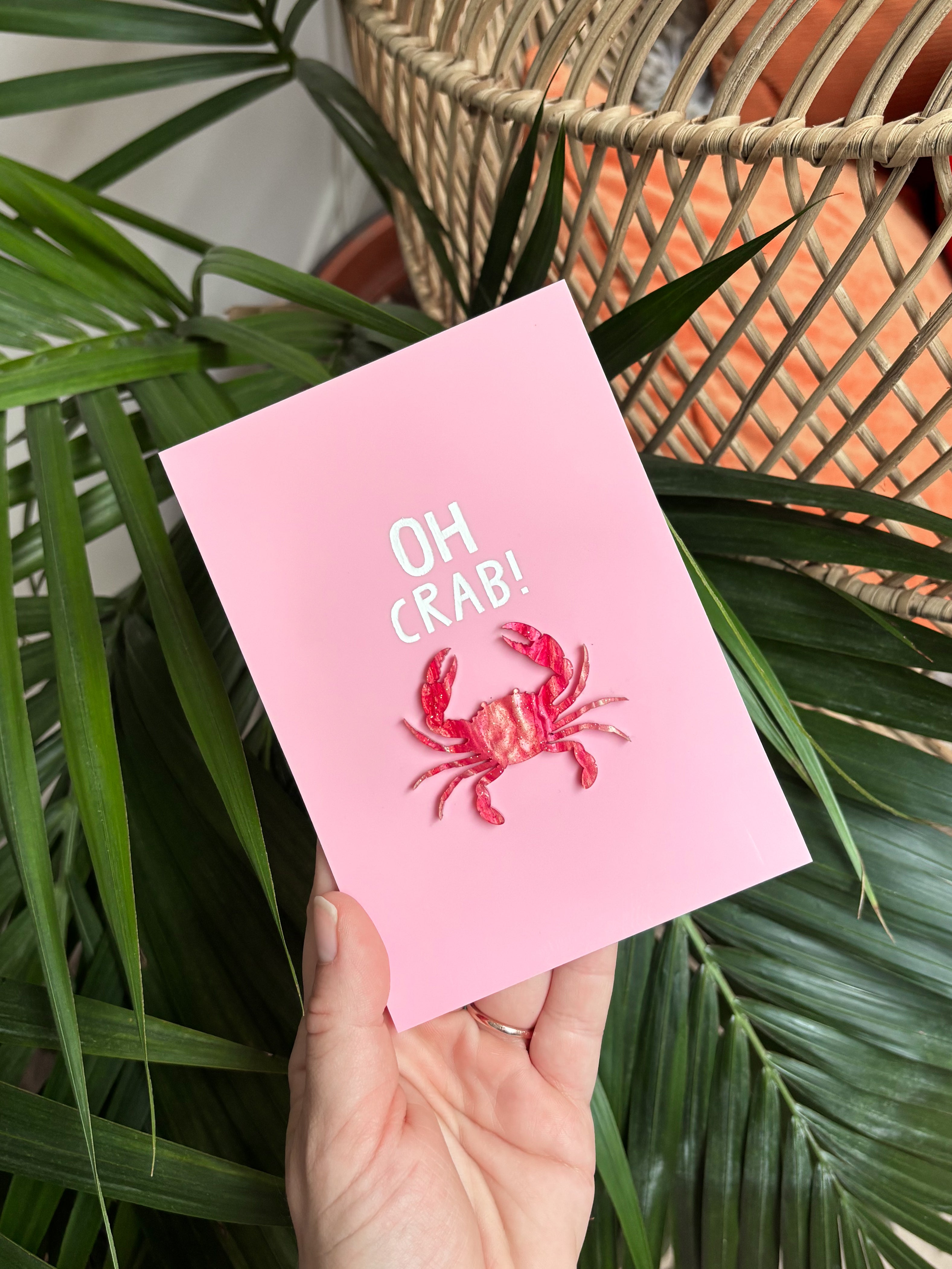 Oh Crab! Acrylic Print