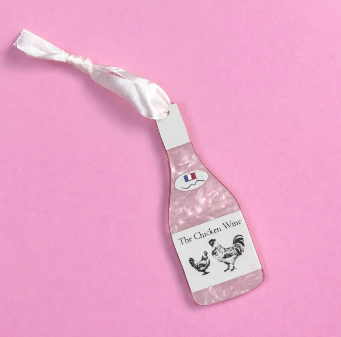 Chicken Wine Acrylic Hanging Decoration – Quirky Kitchen Decor