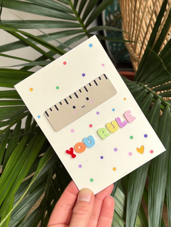 Teacher Gift - You Rule (fully gift wrapped)