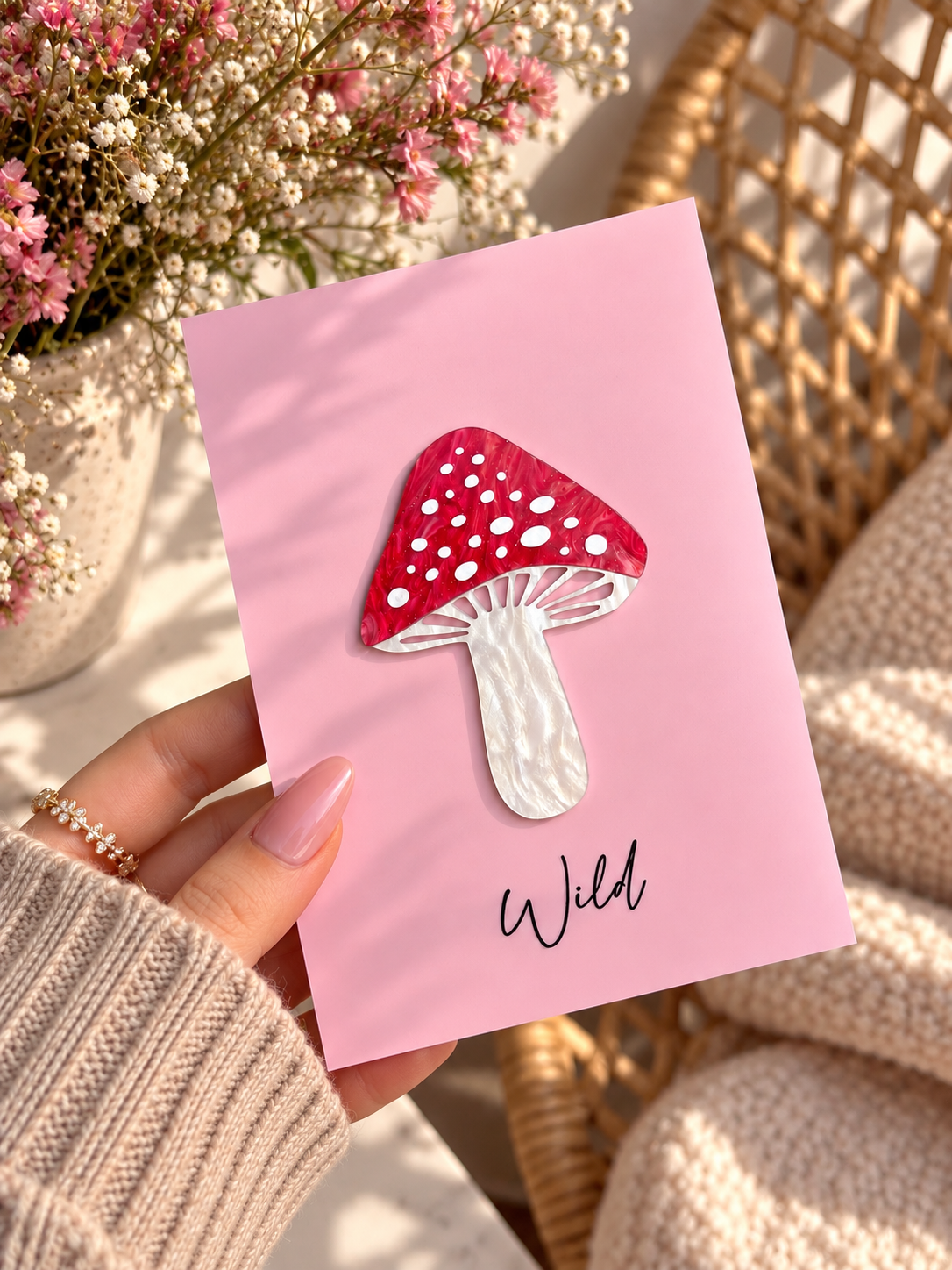 🍄 Wild Mushroom Acrylic PrintStay wild 🍄