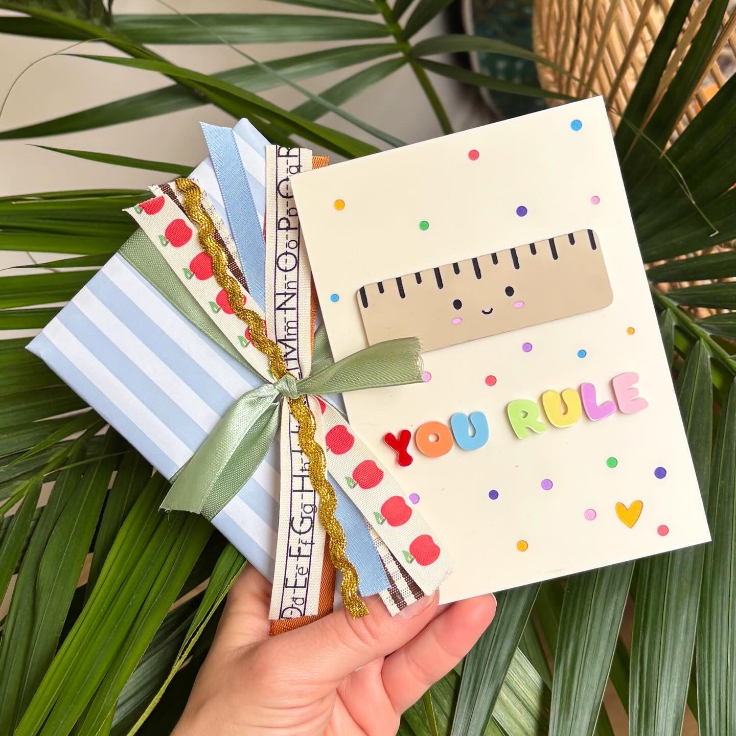 Teacher Gift - You Rule (fully gift wrapped)