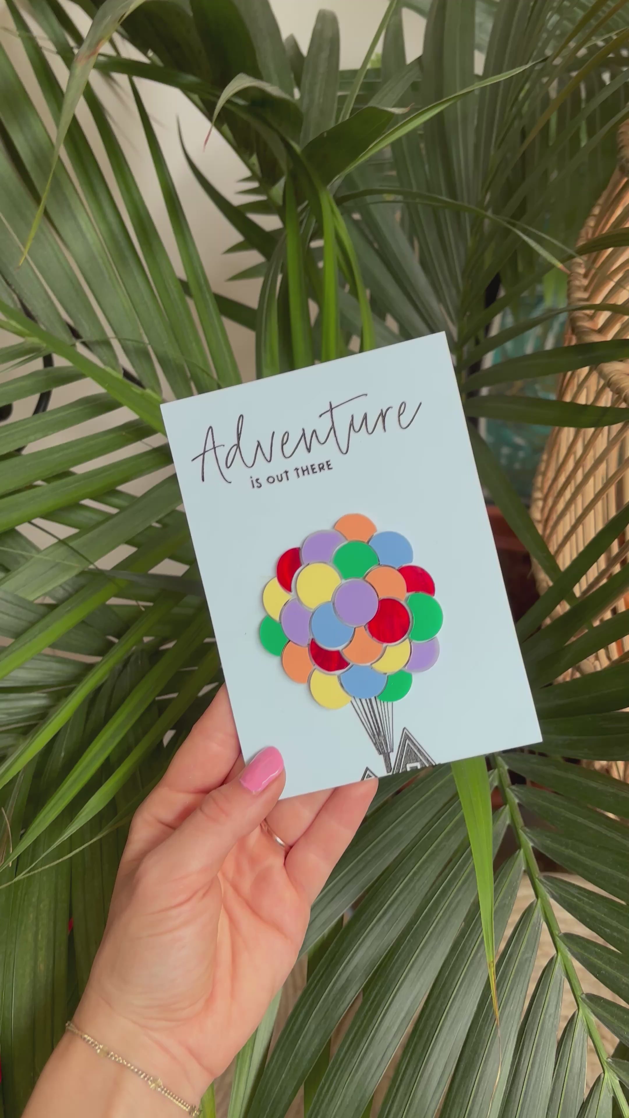Adventure Is Out There – Acrylic Balloon Print
